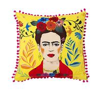 Talking Tables Boho Frida Kahlo Cushion , Yellow, BOHO-CUSHION