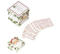 Talking Tables Botanical Santa Trivia/Joke Party Game (60 cards)