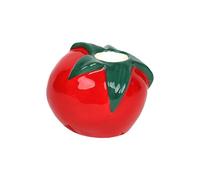 Talking Tables Ceramic Candlestick Holder, Candle Stand For Indoor, Outdoor, Tomato Shaped Table Decorations, Centrepiece, Spring Home Décor, Dinner Party, Birthday, Wedding, Mother`s Day, Gifts