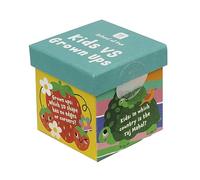 Talking Tables Children’s Trivia Travel Game | Kids Vs Grown Up Quiz Questions to play whilst travelling in Car, Train or at Home| Boredom Busters or Secret Santa Stocking Filler