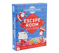 Talking Tables CHRISTMAS CROWD Christmas Escape Room Game for Kids Santa Family Board Game with Puzzles Clues and Challenges Christmas Party Game for Kids and Adults Age 7+ 2-6 Players
