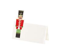Talking Tables Christmas Name Place Cards Nutcracker Soldier 12 Pack Xmas Dinner Lunch Party