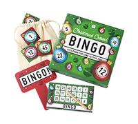 Talking Tables Christmas Themed Bingo | Traditional Family Tabletop Games for Kids, Adults, Xmas Present Idea, Seasonal, Festive, ENT-BINGO