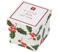 Talking Tables Christmas Trivia Games - 60 Questions & Charades, Stocking Filler, Secret Santa Gift, Christmas Quiz Game 8+ Plastic Free - Ideal Food Hamper Gift