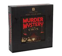 Talking Tables Circus Themed Murder Mystery Game at Home, Host Your Own Games Night and Solve the Crime, Reusable with 3 Endings For Dinner Party, Birthday, Halloween