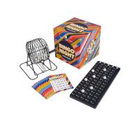 Talking Tables Classic Bingo Game Kit | Host Your Own Games Night | Contains Metal Bingo Wheel Machine, Number Balls, Cards| For Adults, Kids, Family Fun, Dinner Party, HOST-BINGO-V2