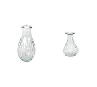 Talking Tables Clear Glass Bud Vase for flowers, s & Talking Tables Souk - Vaso per boccioli in vetro r Table Decor Bundle