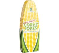 Talking Tables Corny Jokes Family Friendly Fun, Funny Dad Jokes, Silly Humour, Christmas Party, Xmas Food Hampers Stocking Filler Gift Secret Santa Present for Kids or Adults, Travel Games Ages 5+