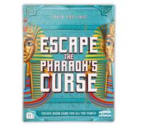 Talking Tables Crack the Case Egyptian Escape Room Game Pharaoh's Curse, Ancient Egypt Themed Family Games for Kids & Teens, Clues, Brain Teaser, Ages 9+, 1-6 Players