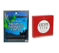 Talking Tables CRACK THE CASE Escape The Ench Escape Room Home | Host Night - Games Night Bundle