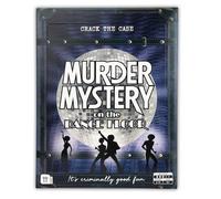 Talking Tables CRACK THE CASE Murder Mystery on The Dance Floor Game, Murder Mystery Dinner Party Games for Adults, Puzzles, Clues, QR Codes, Music, Brain Teaser Puzzles, Ages 16+, 5-13 Players