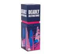 Talking Tables DEADLY DESTINATIONS Chicago Murder Mystery Game | Detective Party Experience for Adults | Crime Solving Activity including UV Light Torch