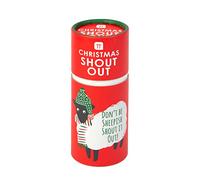Talking Tables Dipstick Shout Out Christmas Trivia Game for Kids 160 Quiz Questions, Fun Table Games Families, Childen age 4+, Adults, Stocking Filler Ideas, Xmas Eve Box, BC-SHEEP-SHOUTOUT