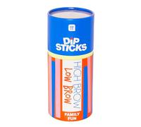 Talking Tables Dipsticks High & Low Brow General Knowledge Quiz Game for Kids and Adults | Easy & Hard Trivia Questions for Whole Family, Present, Stocking Filler, Gamehighlow