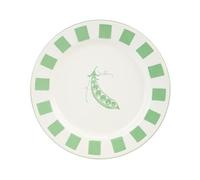 Talking Tables Enamel Side Plate 20cm Pea Floral Metal Picnic Plate