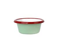 Talking Tables Enamelware Small Dipping Bowl 8cm Chilli Sauce Bowl for Christmas Prep Condiments BBQ Sharing Dips or Party Snack Yogurt Metal Enamel Appetizer Xmas Tableware Camping Backpacking