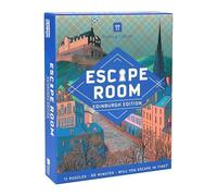 Talking Tables Escape Room Game Night Edinburgh Edition, Crack the Case Puzzle, Clues, QR Codes Family Games for Kids Adults Brain Teaser Puzzles Ages 14+, 1-6 Players