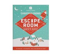 Talking Tables Escape Room Host Night Santas Quest, Secret Santa, Christmas, Birthday, Festive Board Game, Dinner Parties, Present, Entertainment, Kids, Adults, Ages 8+
