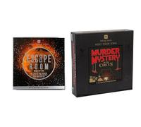 Talking Tables Escape Room Mars Game & Murder Mystery Circus - Host Your Own Interactive Games Bundle