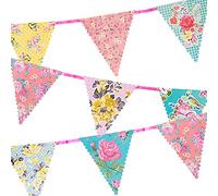Talking Tables Floral Tea Party Bunting Decorations | Truly Scrumptious | Great For Birthday Party, Baby Shower, Wedding And Anniversary | Paper, 4M