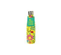 Talking Tables Floral Water Double Walled Vacuum Flask & Water Bottle-12 Hot & 24 Hours Cold BPA Boho Stainless Steel Drinks Bottle, 500ML