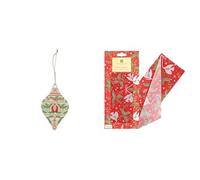 Talking Tables Folklore Gift Tag & Red Folklore Tissue Paper Bundle