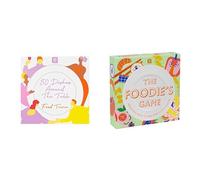 Talking Tables Food Trivia Card Game & Foodies Board Game Bundle