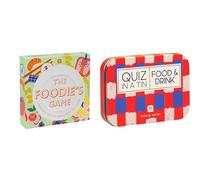 Talking Tables Foodies Game & Food Trivia Quiz in a Tin Food Lovers Bundle