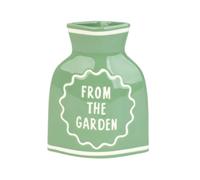 Talking Tables Green Ceramic Bud Vase 10cm Stoneware Flower Vase Home Décor