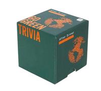 Talking Tables Green Trivia Quiz Question Cards | After Dinner Table Game in Giftable Box | Eco-Friendly Gifts for Him or Her, Stocking Filler,AFTER-TRIV-GREEN