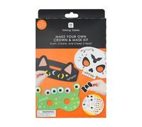 Talking Tables Halloween Masks & Headband Kit 12 Pack | DIY Fancy Dress Craft Activity for Kids | Party Bag Fillers & Spooky Costume Accessories
