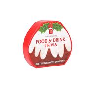 Talking Tables Holly Food & Drink Trivia Game Festive Christmas Quiz with Xmas Themed Food & Drink Questions, Stocking Filler & Dinner Party Icebreaker