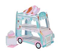 Talking Tables Ice Cream Stall Van Cake Stand | Kids Birthday Party Centrepiece | Baby Shower Decoration, | Summer BBQ Garden Party
