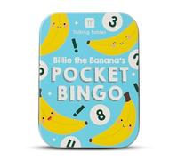 Talking Tables Kids Travel Games Age 5+, Family Bingo Game Pocket Size, Card Games, Gifts, Birthday, Christmas, Stocking Filler, Car Journeys, Plastic Free, Players 2+, Ages 5+