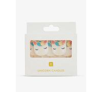 Talking Tables Kids We Heart Unicorn-shaped Birthday Candles Set of Five
