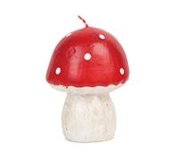 Talking Tables Large Mushroom Shaped Candle for Christmas Table - 9.5cm | Red Toadstool Forest Party Decorations, Autumn Home Décor, Alice in Wonderland Tea, Garden Fairy Theme, Forest-CNDL-MUSH-L