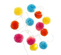 Talking Tables Mix, Paper, Boho POM POM Lights, 2M, 12 x 12.5 x 12.5 cm