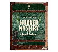Talking Tables Murder Mystery at the Botanic Gardens Game, Puzzles, Clues, Family Games Adults, Dinner Party, Brain Teaser Puzzles Secret Santa, Christmas Ages 16+, 5-13 Players