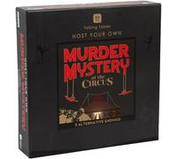 Talking Tables Circus Themed Murder Mystery Game at Home, Host Your Own Games Night and Solve the Crime, Reusable with 3 Endings For Dinner Party, Birthday, Halloween