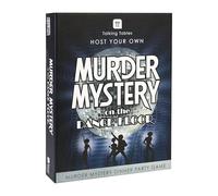 Talking Tables Murder Mystery on the Dance Floor Game, 1970s Disco Theme, Family Game Night, 5+ Players, Brain Teaser, Teens, Adults, Clues & Props, PLASTIC FREE