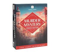 Talking Tables Murder Mystery Venice Edition Game Host Your Own Games Challenges, Clues, Props, Family Games for Teens Adults Brain Teaser Puzzles Ages 16+ Players 1-4