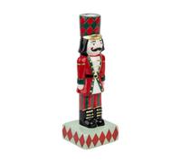 Talking Tables Nutcracker Candle Holder Christmas Decoration 22.5cm