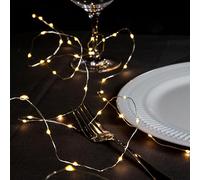 Talking Tables Party Illuminations Silver Wire Led Lights, 3M