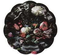 Talking Tables Party Porcelain Baroque Paper Foiled Party Plates for Dinner Party and Celebrations, 3 Designs, Multicolour, 18cm (12 Pack in 3 designs)