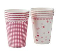 Talking Tables Pink-n-Mix Cups in 2 x Designs (Design may vary)