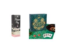 Talking Tables Pong Game & Casino Night Kit Adults Drinking Bundle