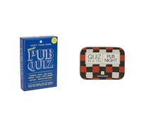 Talking Tables Pub Quiz Game Cards & Pub Night Quiz in a Tin - Games Night Bundle
