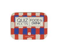 Talking Tables Christmas Festive Food and Drink Quiz Game, Question Cards after Dinner Party, Fun Travel Pocket Games Adults, Present, Card Games, Secret Santa, Ages 14+