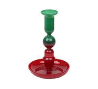 Talking Tables Red & Green Candle Holder, Taper Candlestick Stand, Elegant Dinner Party Decorations, Ornaments for Living Room, Easter Home Décor, Summer Birthday, Garden, Wedding