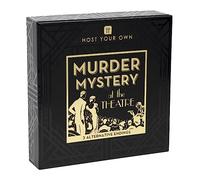 Talking Tables | Reusable Murder Mystery Game for Adults | Ages 15+ | 5-13 Players | 3 Alternative Endings, English Language Game, Fun After Dinner Party, Christmas, Gift